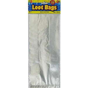 Clear Cello Bags 30pc