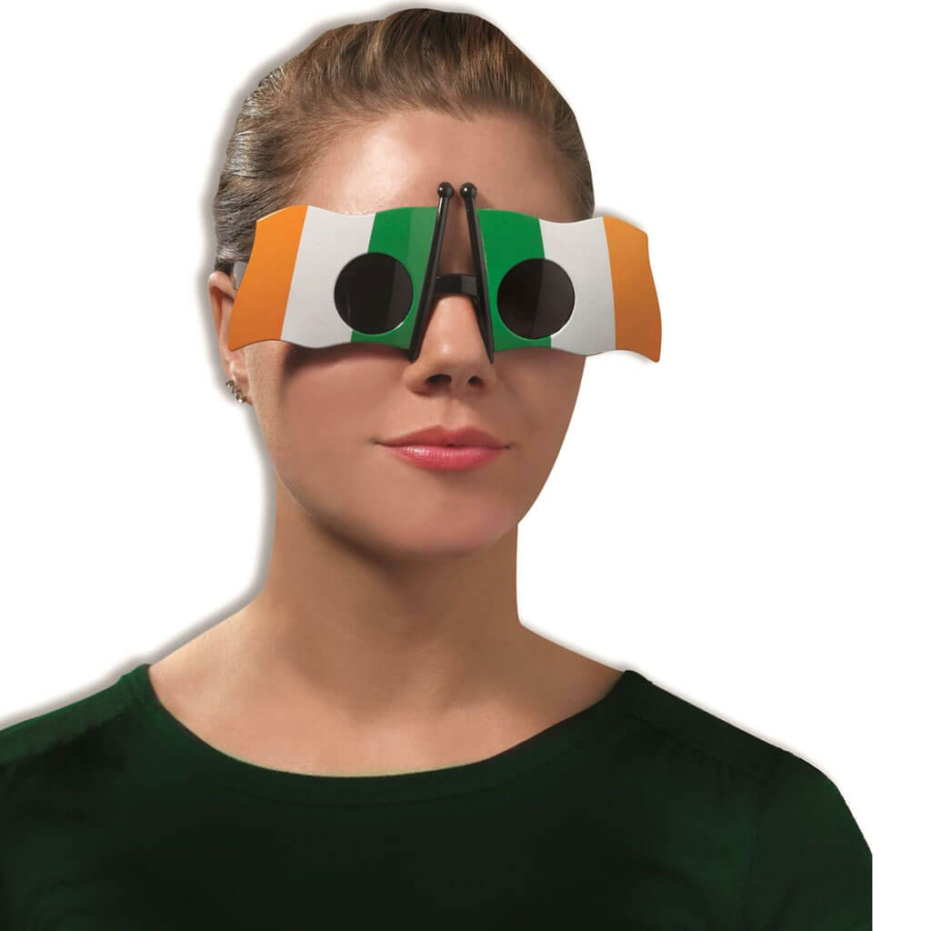 Irish National Flag Glasses