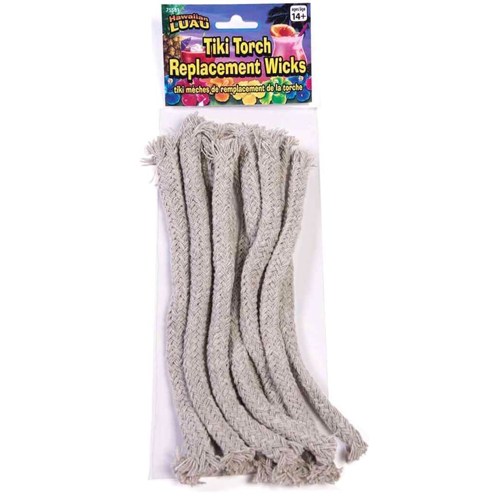 Tiki Torch Wicks Ropes 10pcs