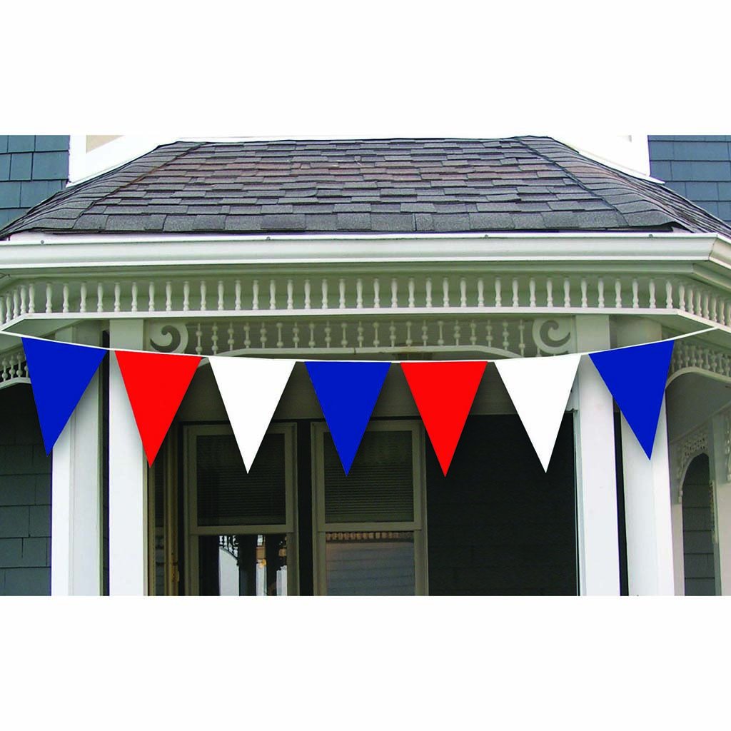 30&#39; Patriot Plastic Banner Set