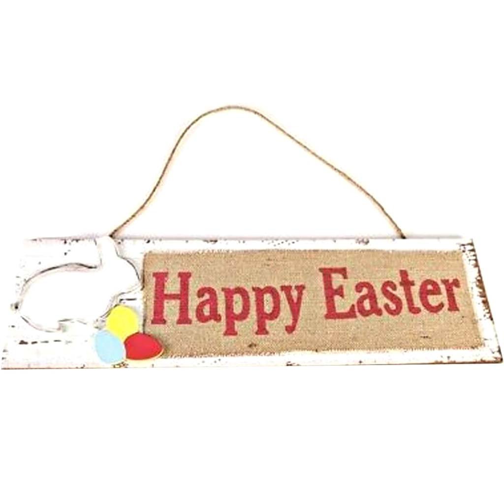 Happy Easter Plaque Decoration