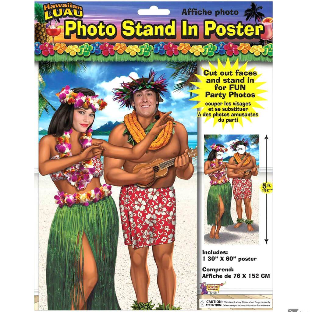 Luau Stand In Poster