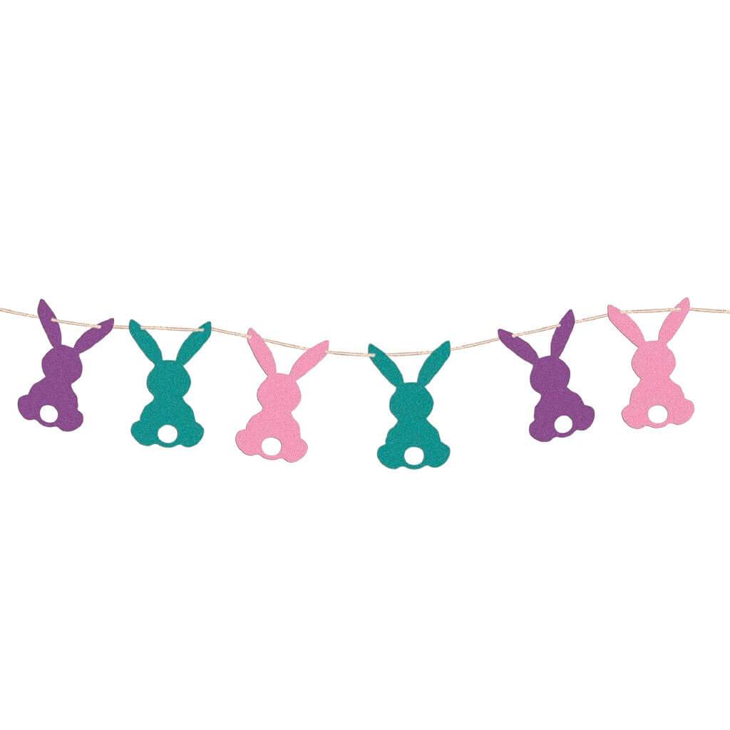 Bunny Banner Pastel Rabbits