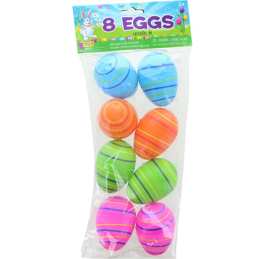 Plastic Easter Eggs, 2.25in