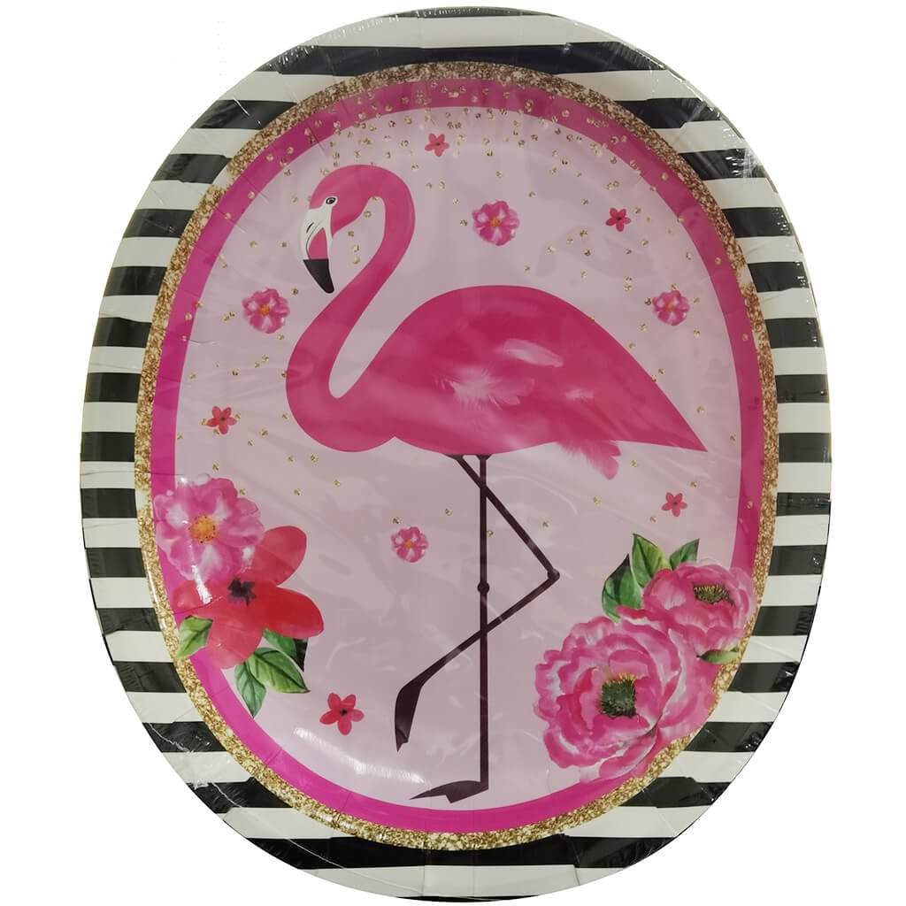 Flamingo Platter Oblong