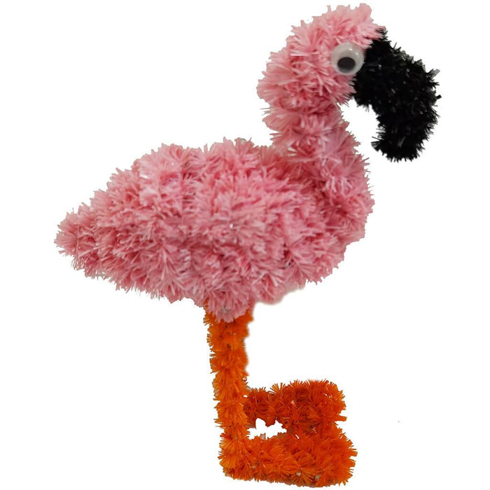 Flamingo Tinsel Decor