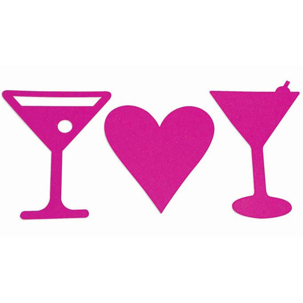 Diamond Galentines Cutout