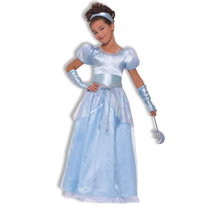 Silver Blue Princess Costume