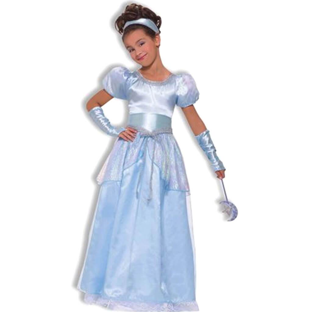 Silver Blue Princess Costume