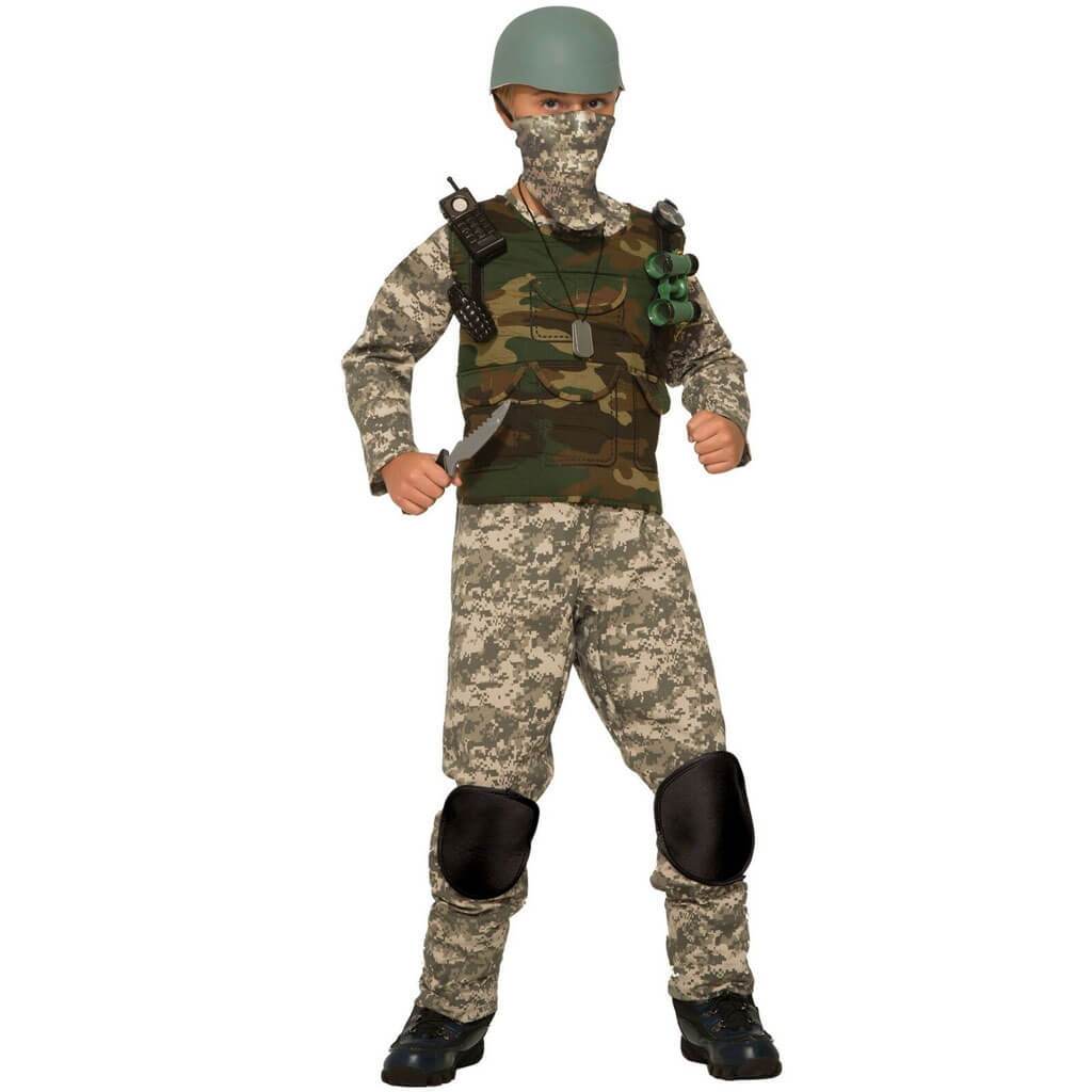 Boys Combat Trooper Costume