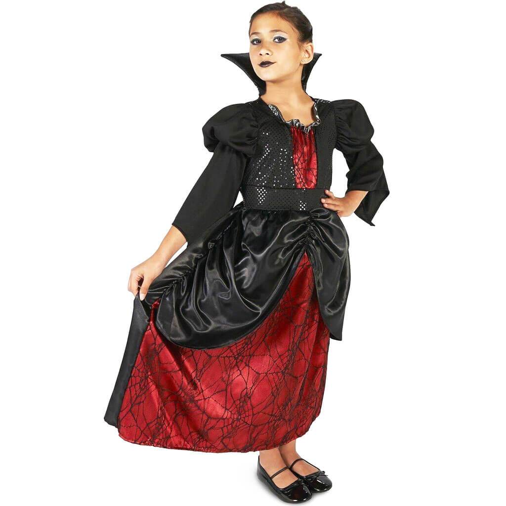 Little Vampire Queen Costume Small