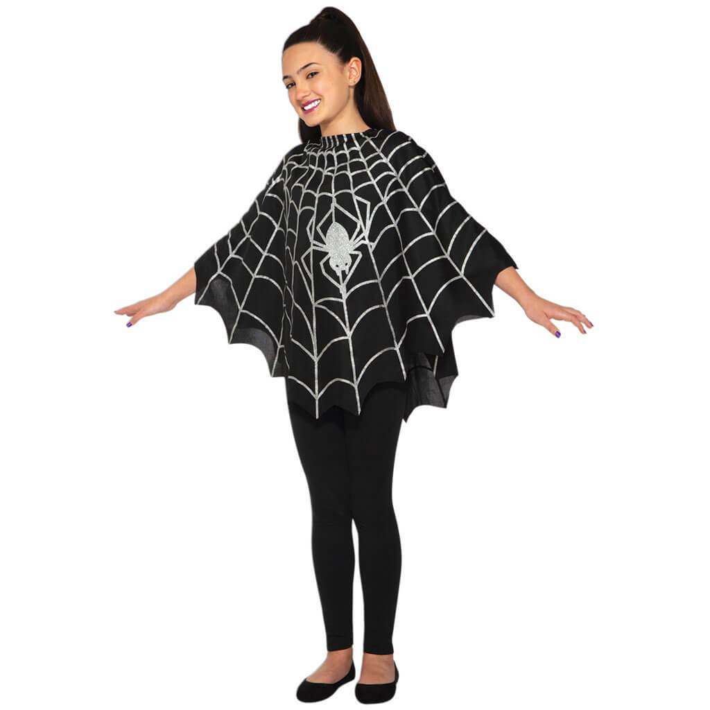 Silver Spider Girl Web Vampire