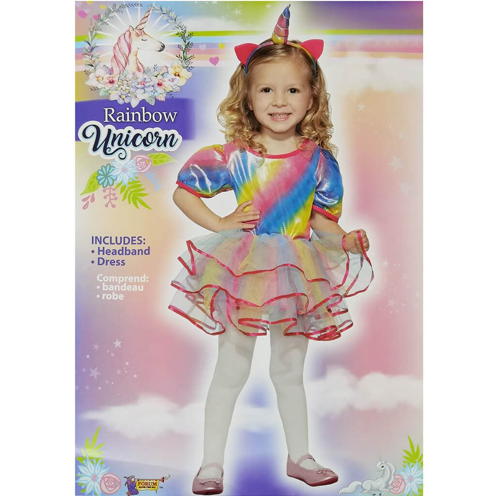 Rainbow Unicorn Costume