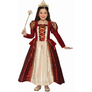 Princess Regal Red Costume Large