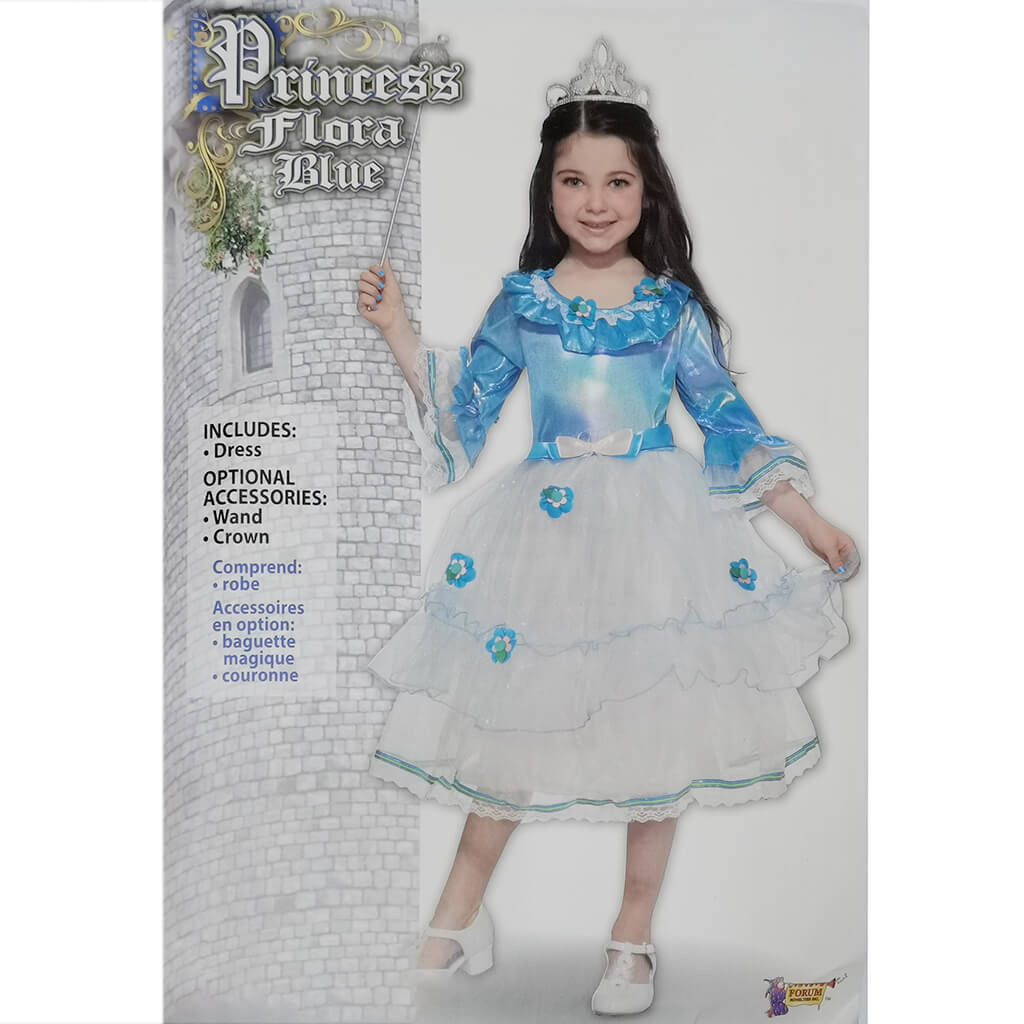 Flora Blue Small Costume