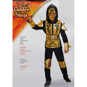 Golden Ninja Costume