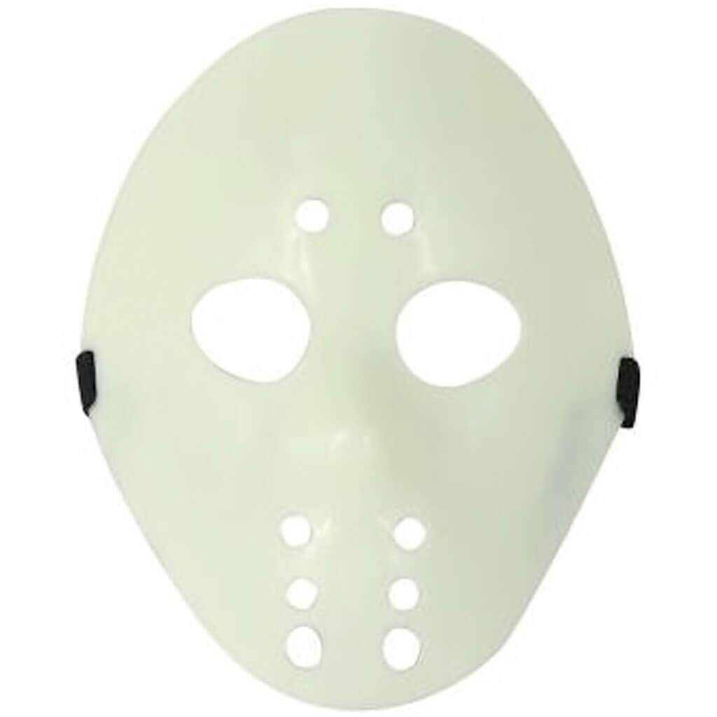 Glow in the Dark Hockey Mask