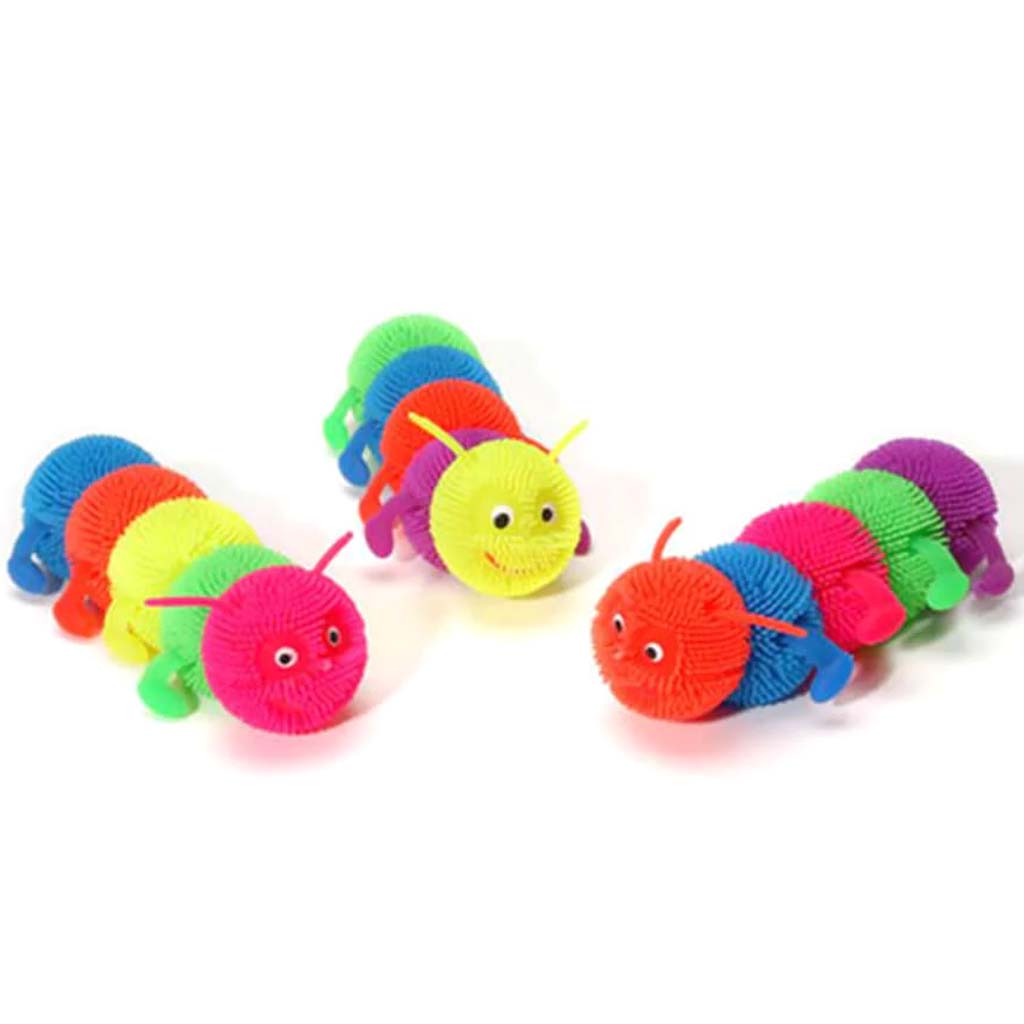 Caterpillars with LED Light Assorted Color 