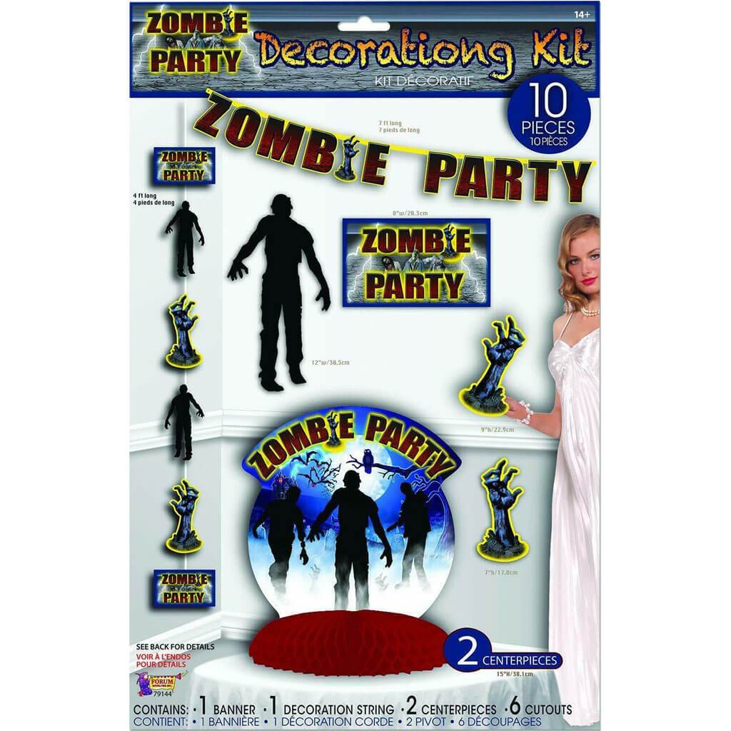 Zombie Party Decor Set