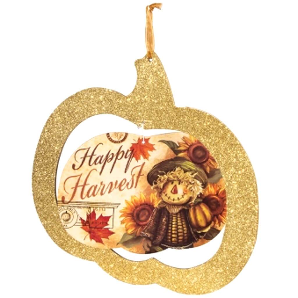 Happy Harvest Hanging Glitter