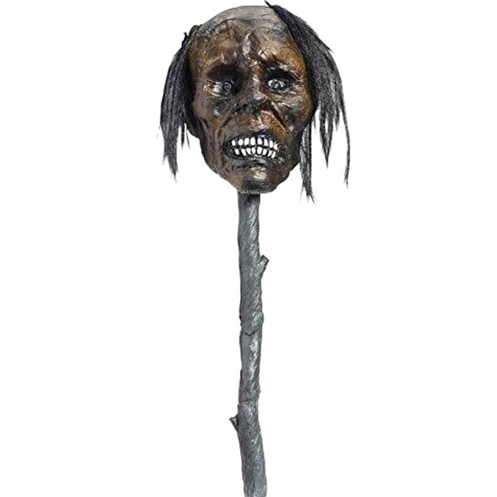 Shrunken Head On Stick