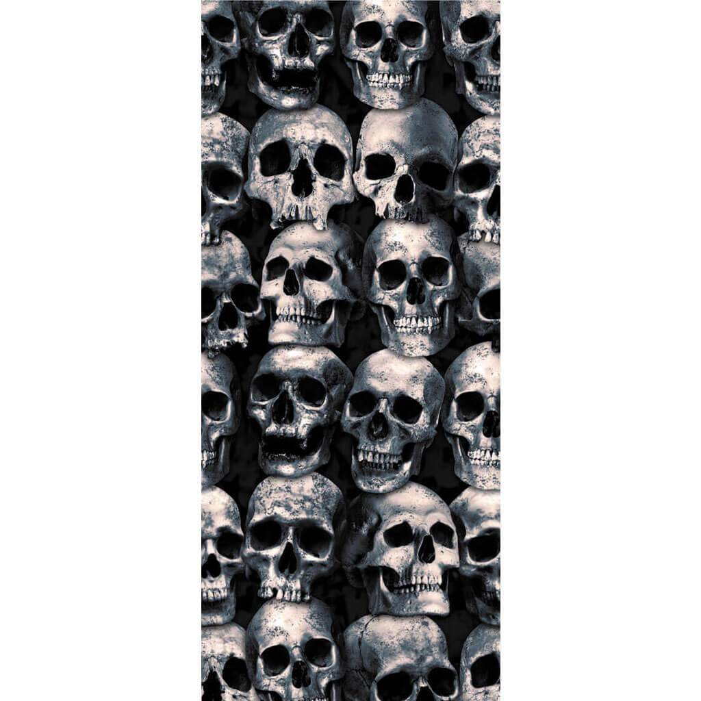 Skull Wall Backdrop, 47in X 20in