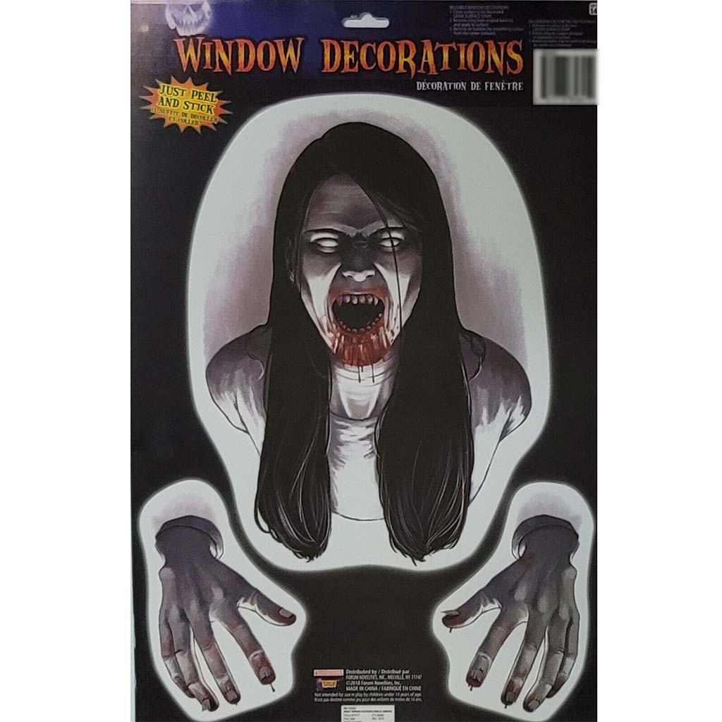 Window Stickers Female Vampire