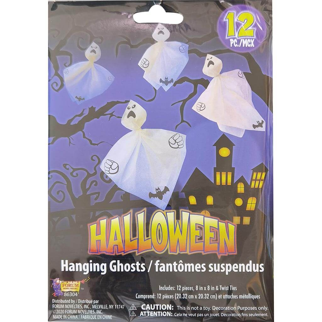 Decor Ghost Bags 12pcs