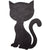 Diamond Stickers Black Cat 9pc