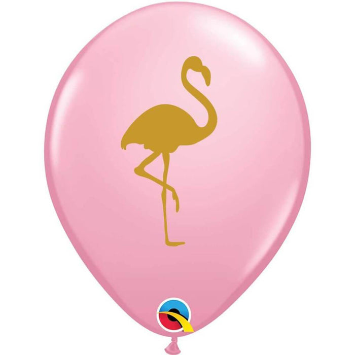 Flamingo Latex Balloon, 11in