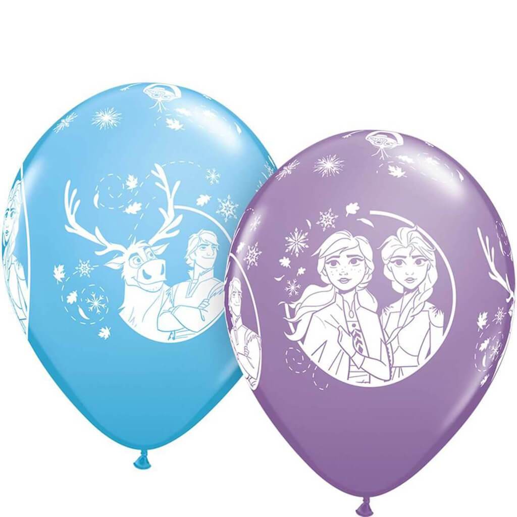 Frozen Latex Balloon Assorted, 11in