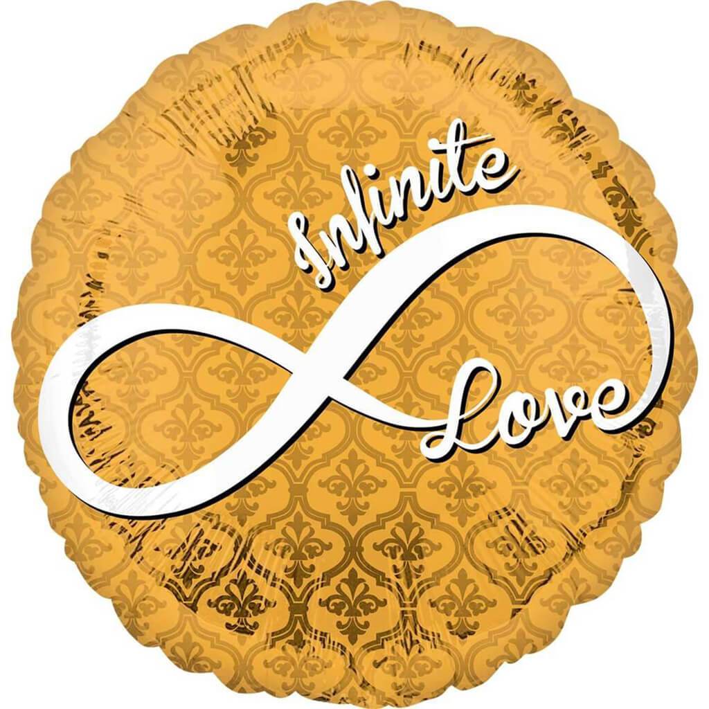 Infinite Love Foil Balloon, 18in