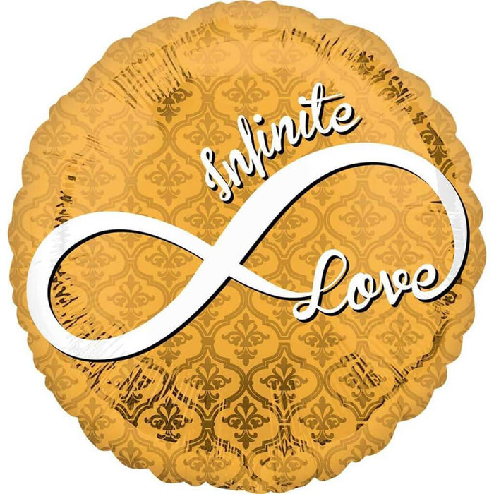 Infinite Love Foil Balloon, 18in