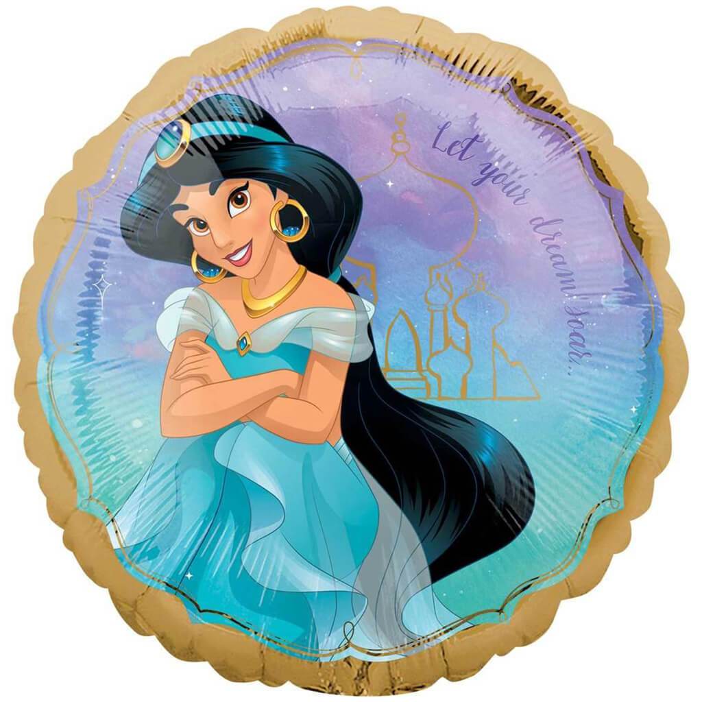 Jasmine Once Upon a Time Foil Balloon, 18in