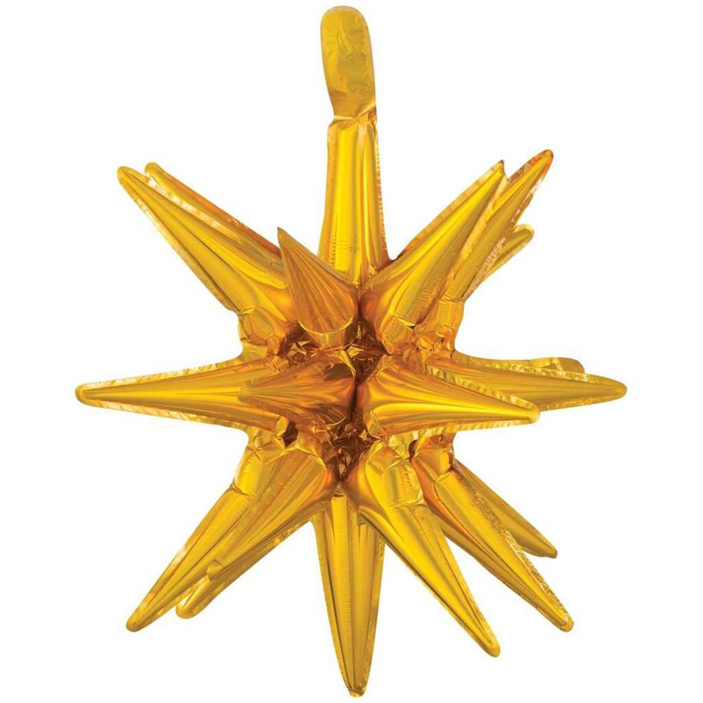 Magic Star Gold Foil Balloon 20in Small