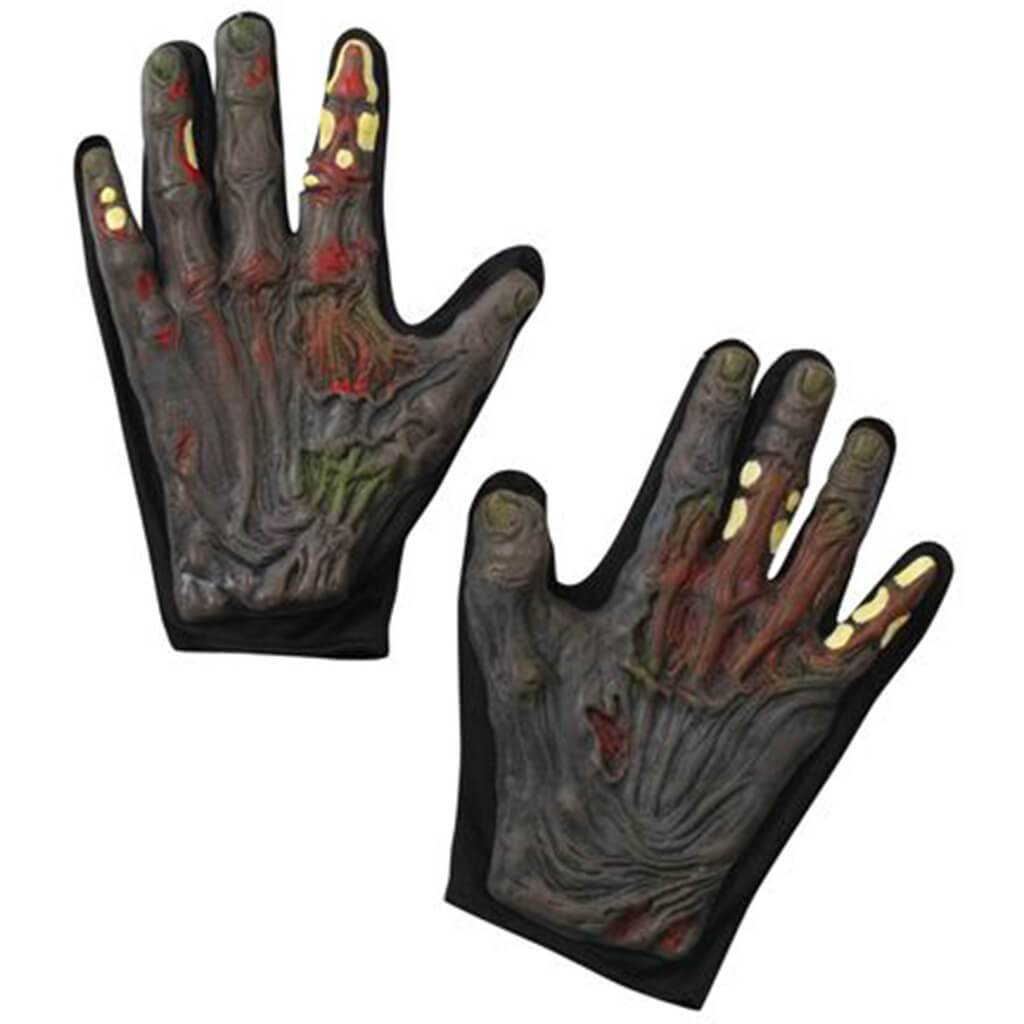 Zombie Gloves Red