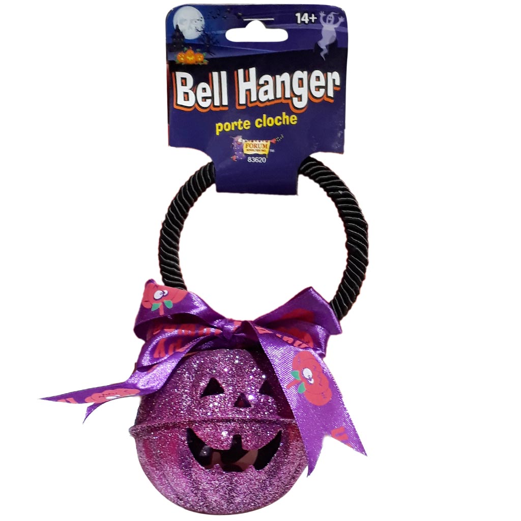 Pumpkin Bell Hanger Purple