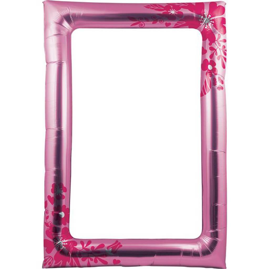 Flowers Balloon Photo Frame