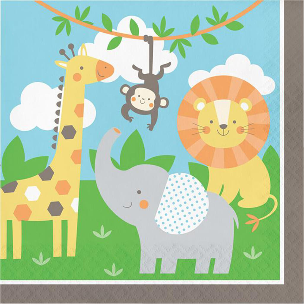 Dinosaur Friends Paper Dinner Plates