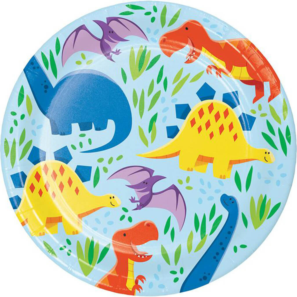 Dinosaur Friends Dessert Plates