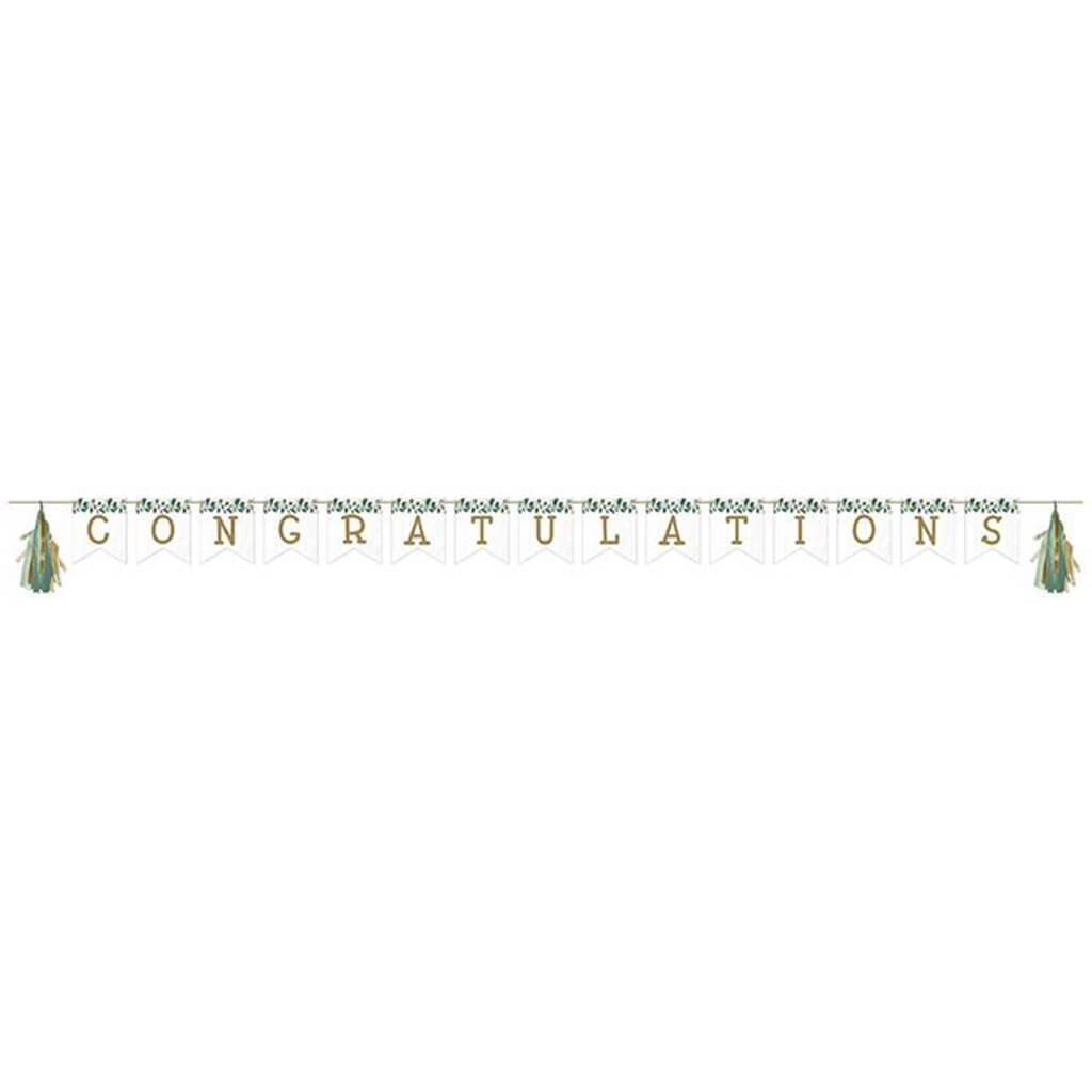 Eucalyptus Banner with Tassel Garland