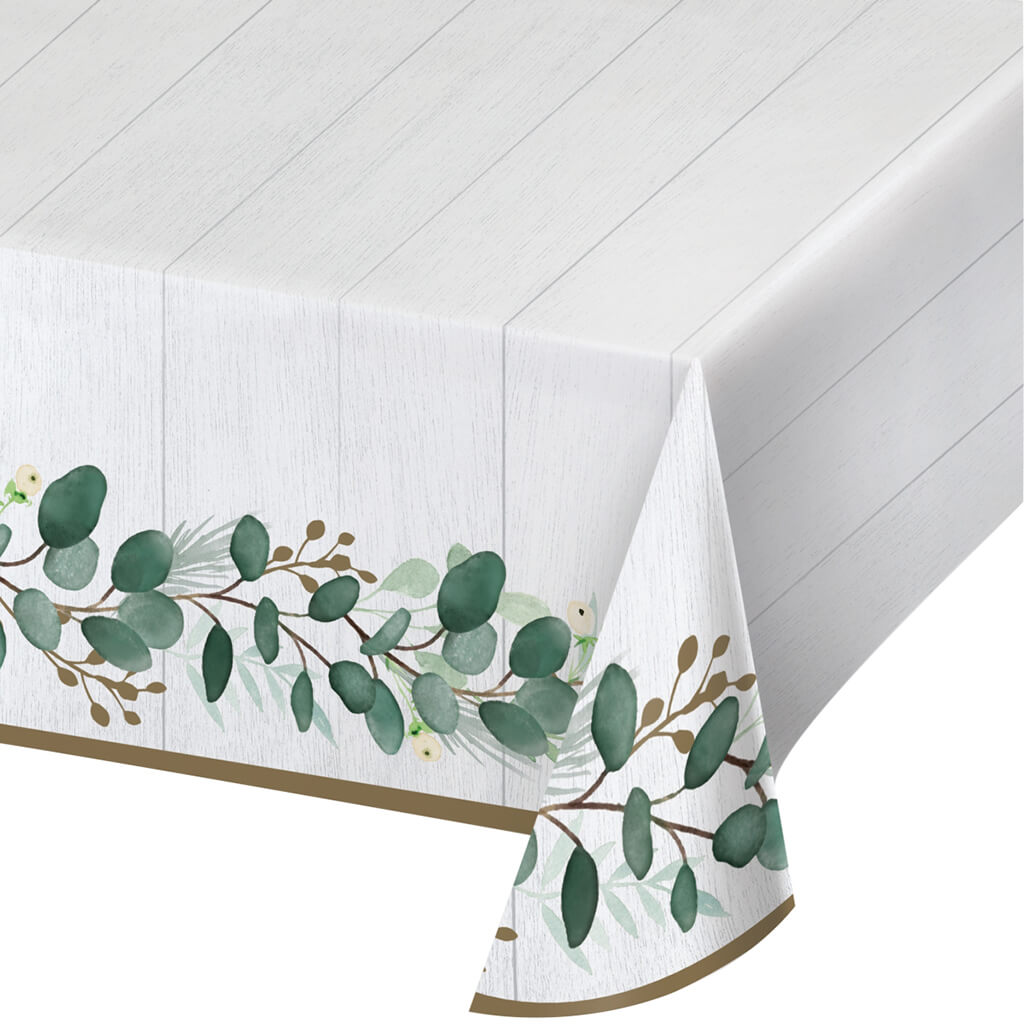 Eucalyptus Paper Tablecloths 54 x 102