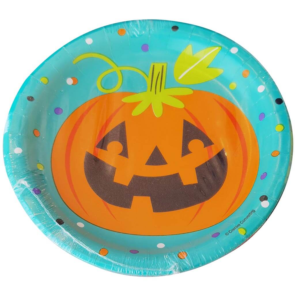 Friends of Halloween Dessert Plates 8ct 7in