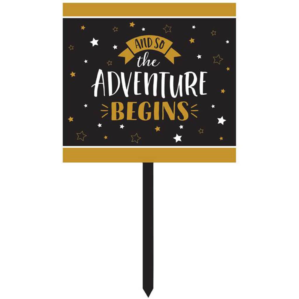 Grad Adventure Yard Signs