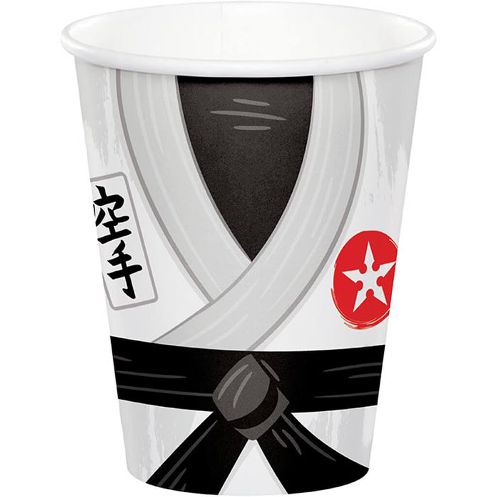 Karate Party Cups 8ct 9oz