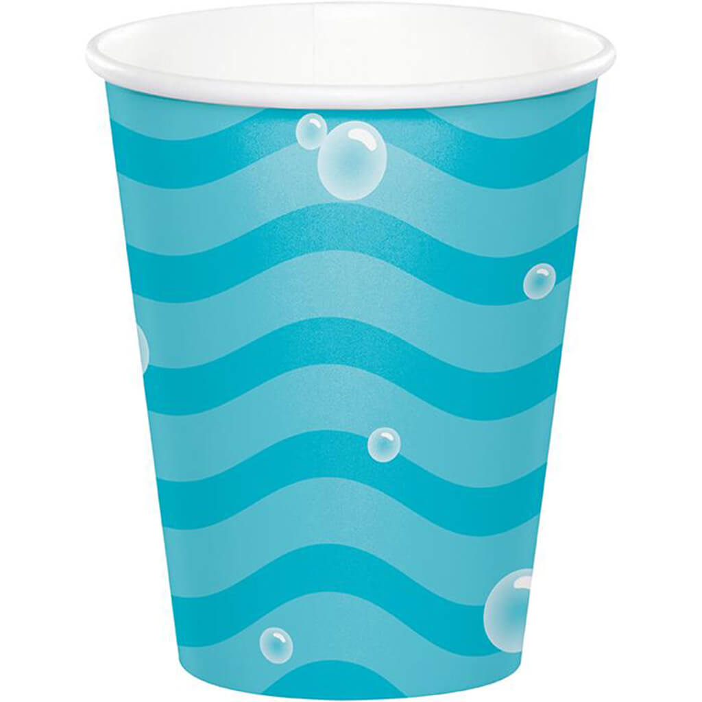 Ocean Paper Cups 8ct 9oz