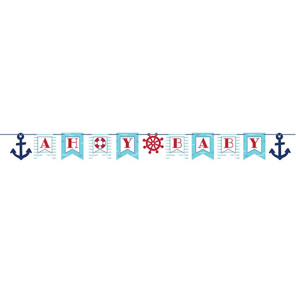 Nautical Baby Shower Banners