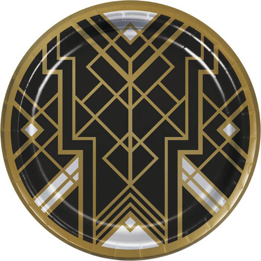 Roaring 20s Banquet Plates 8ct