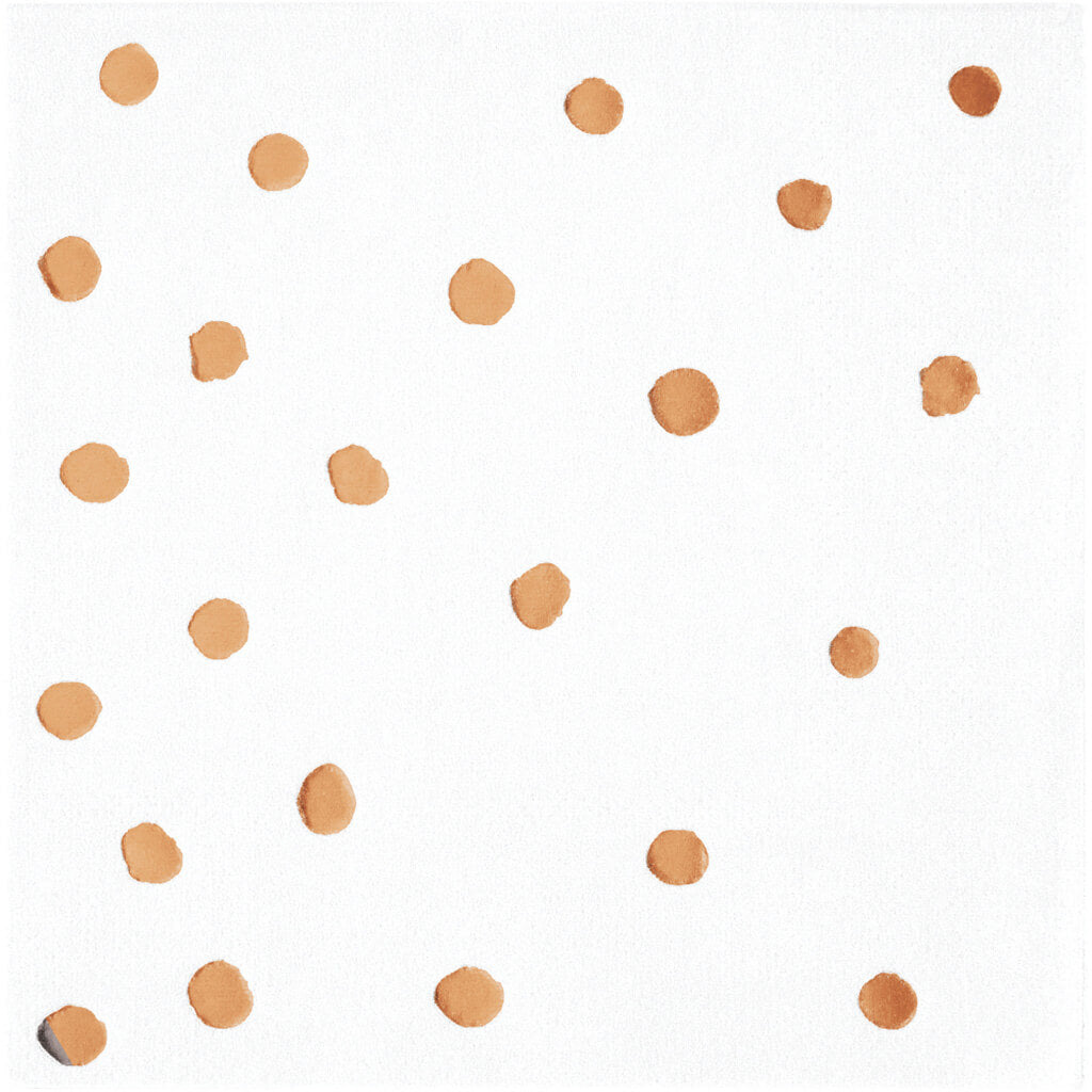 Rose Gold Foil Beverage Napkins 16ct 3ply