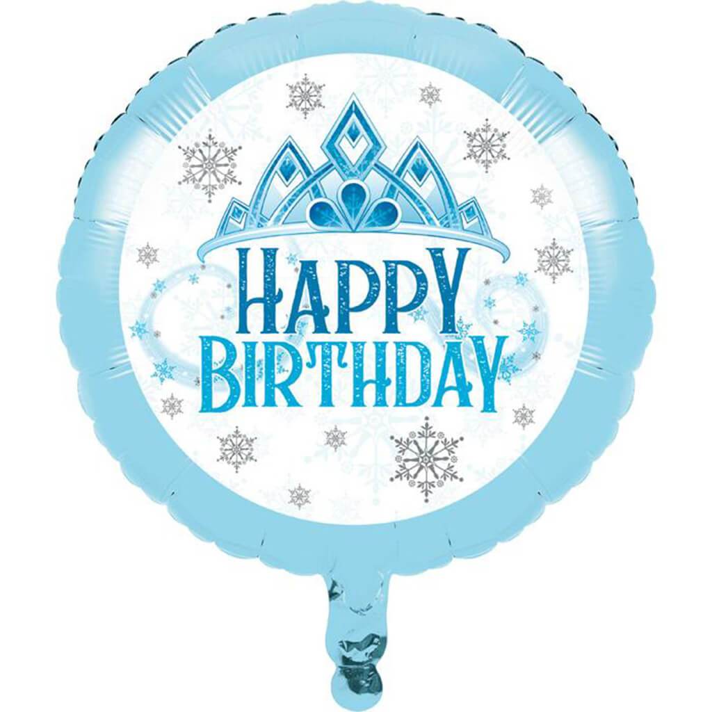 Snow Princess Foil Balloons